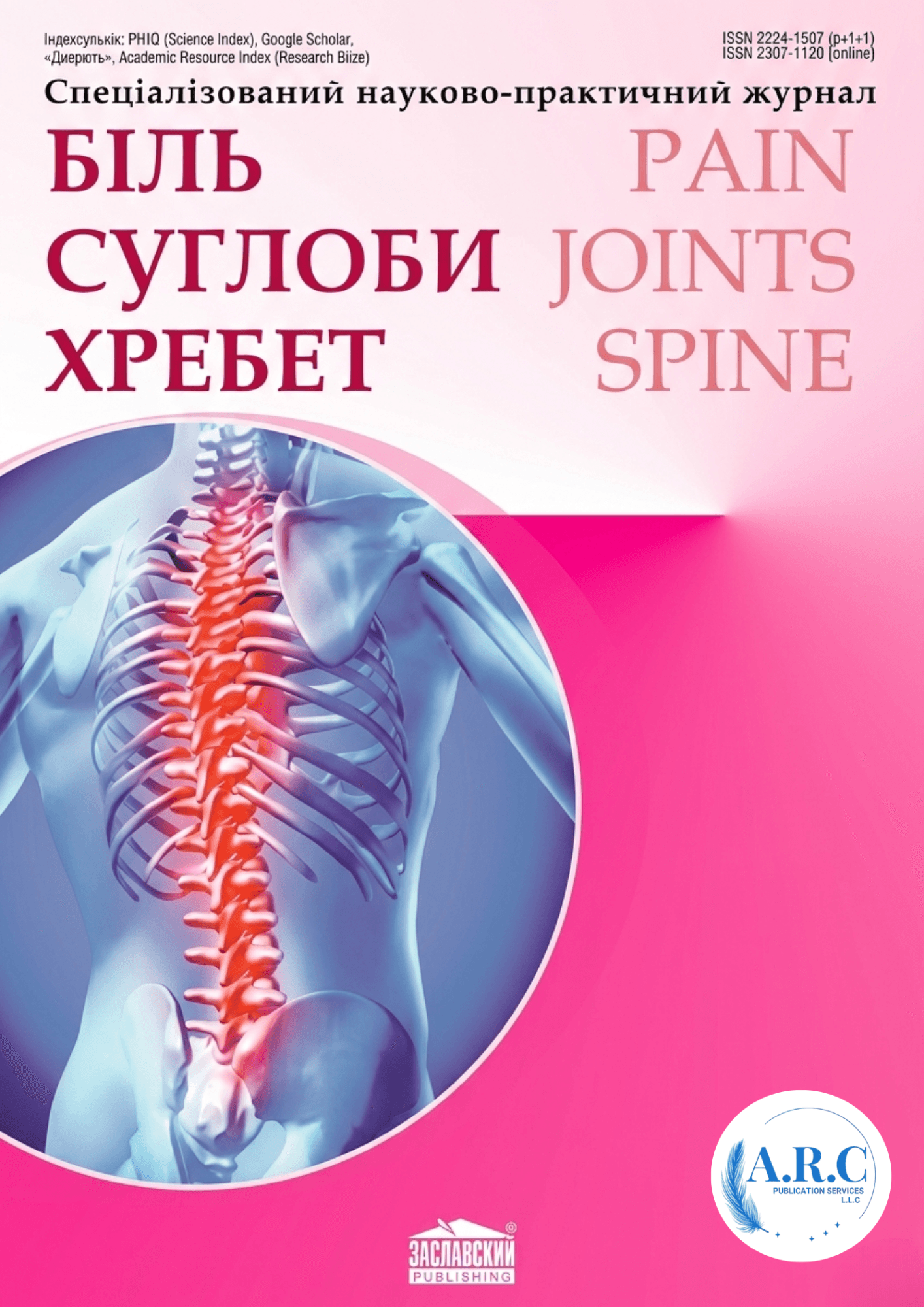 Pain joint spine